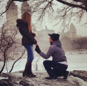 Steven Proposing Deanna