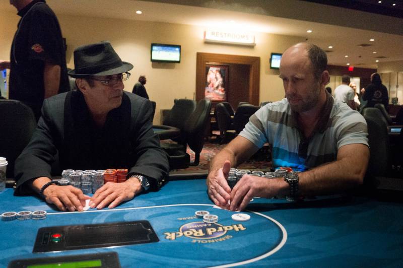 Heads up between John Pishos and David Pierce