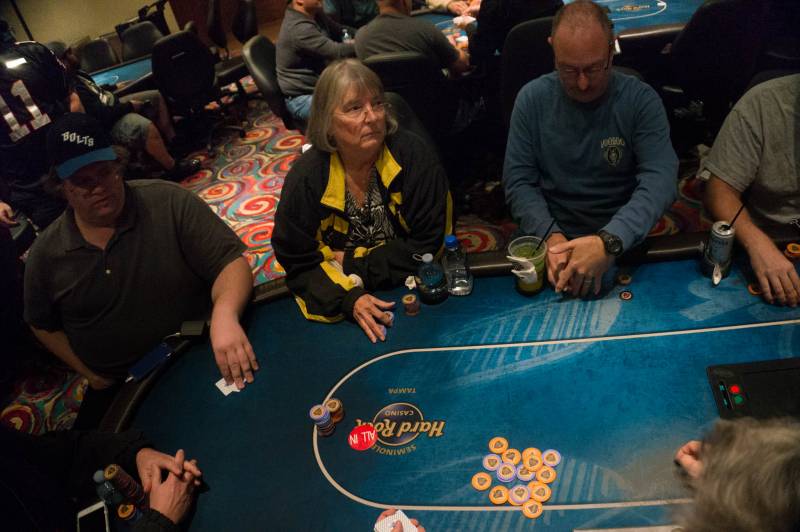 Kevin "Kevmath" Mathers survives an all-in to cash