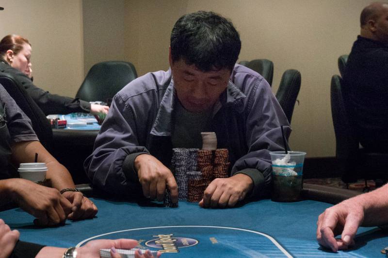 Flight C second in chips Myong Han (Seffner, FL)