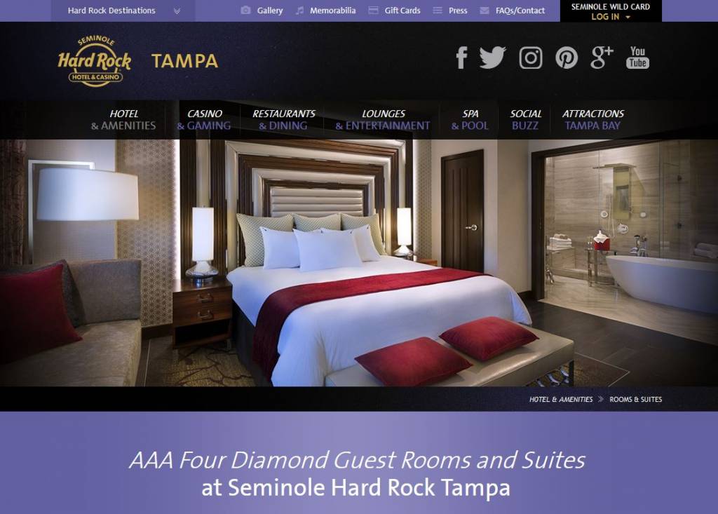 Poker Hotel Rates For Wptdstampa Seminole Hard Rock Tampa