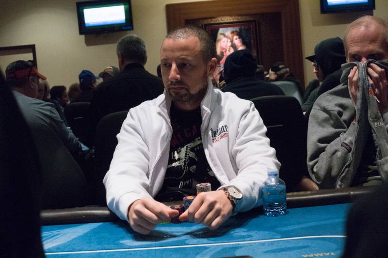 Richard Petrovic is your early Flight 1C chip leader