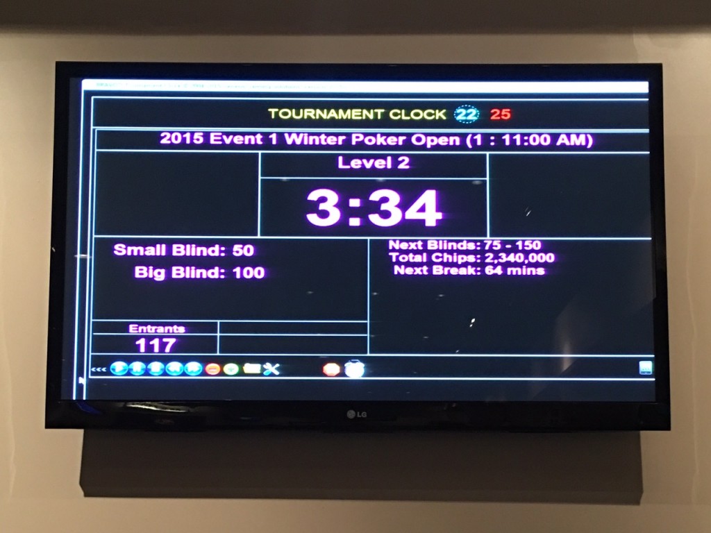 Event 1 hits $150,000 guarantee.