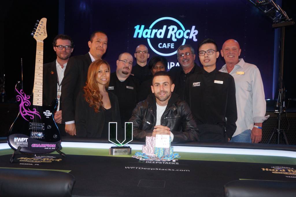 WPTDeepStacks-Tampa Main Event winner, Anthony Astarita