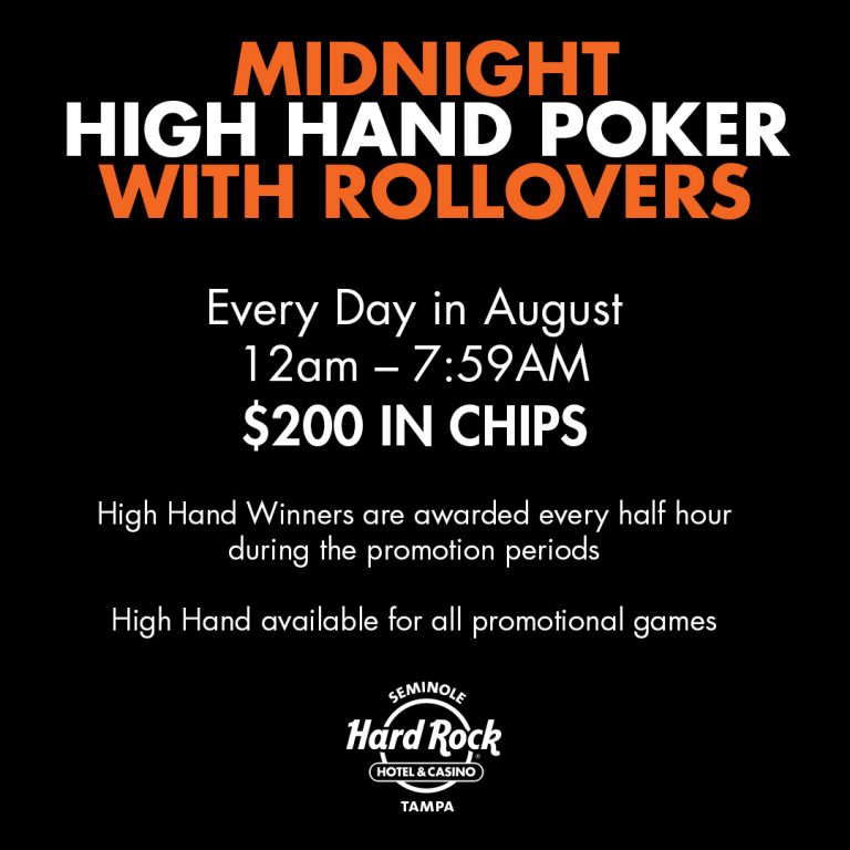 Hard Rock Casino Poker Tournaments