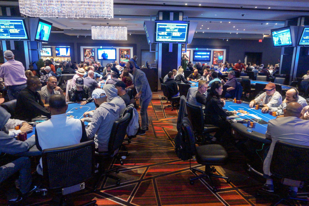 Main Event Four Table Game Seminole Hard Rock Tampa Poker