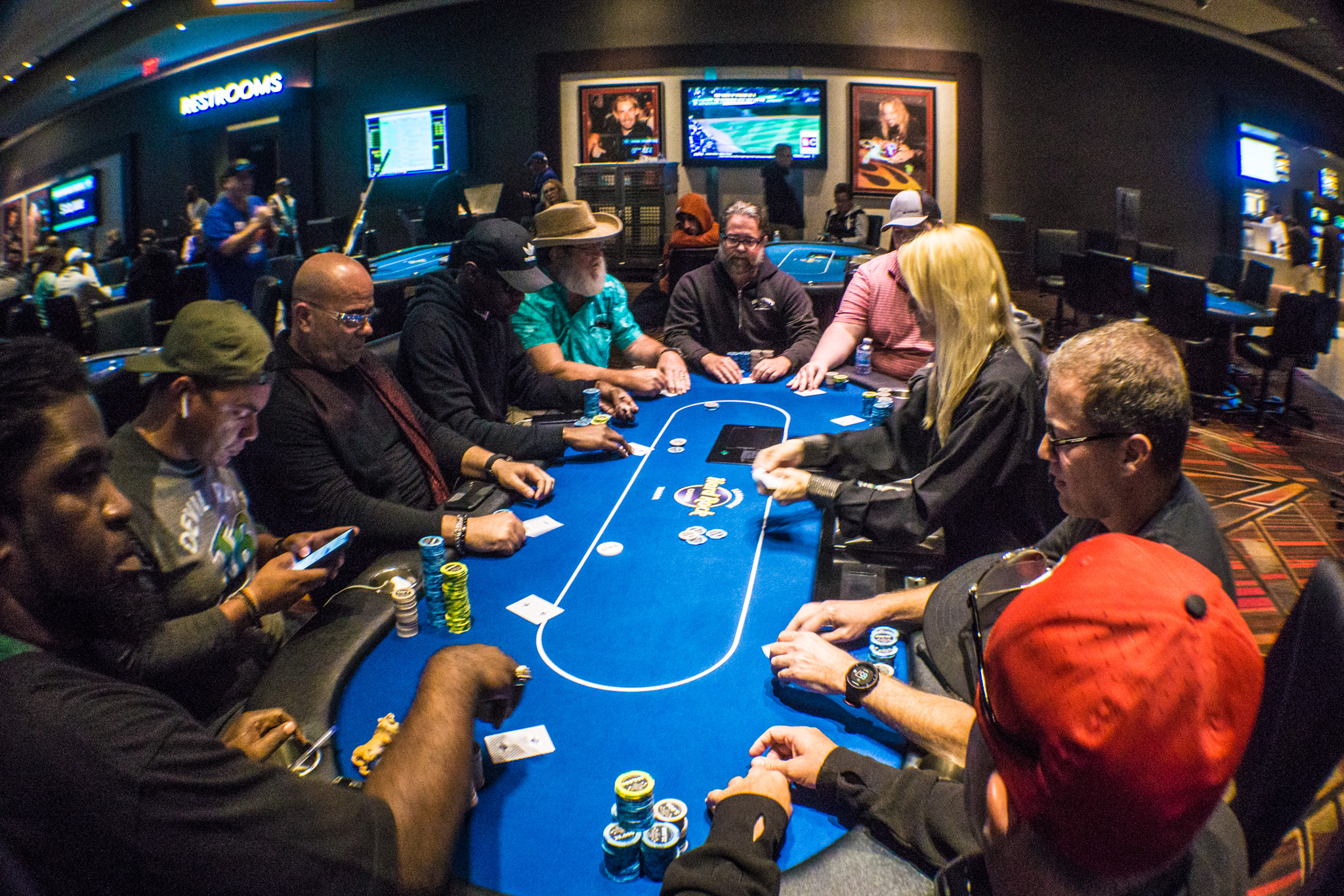 Event 1 Final Table Lineup Seminole Hard Rock Tampa Poker