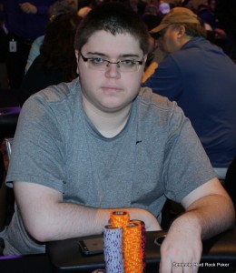 Chris O'Hara Chip Leader