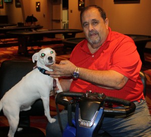  Dan Pellechio (Rockledge, FL) & Petie (Service Dog) $855